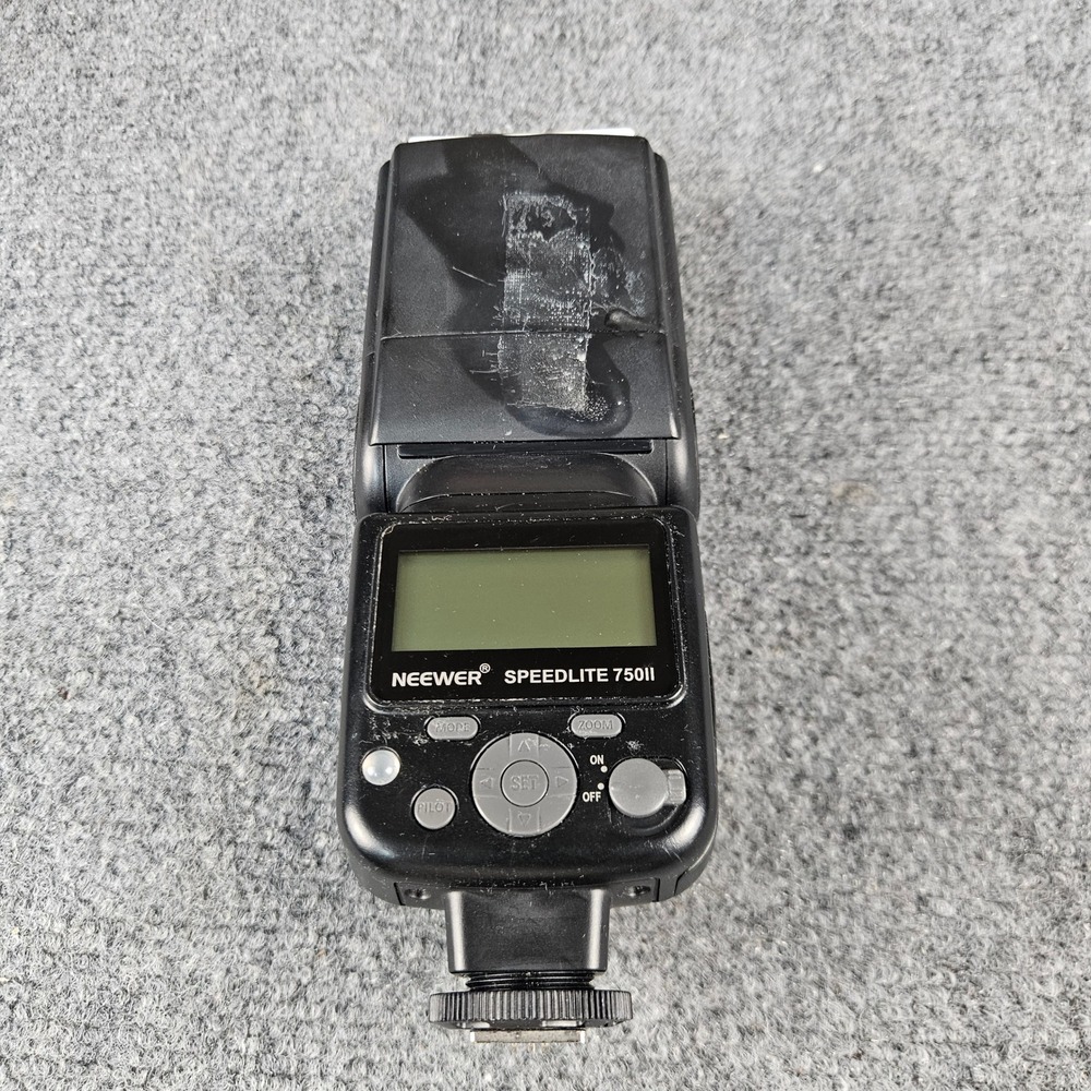 Neewer Speedlite 750II TTL Flash for Nikon DSLR Cameras Black NW750II